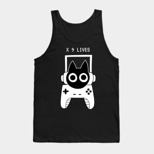 Black Cat Gaming Tank Top